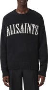 AllSaints Stoke Logo Crewneck Sweater