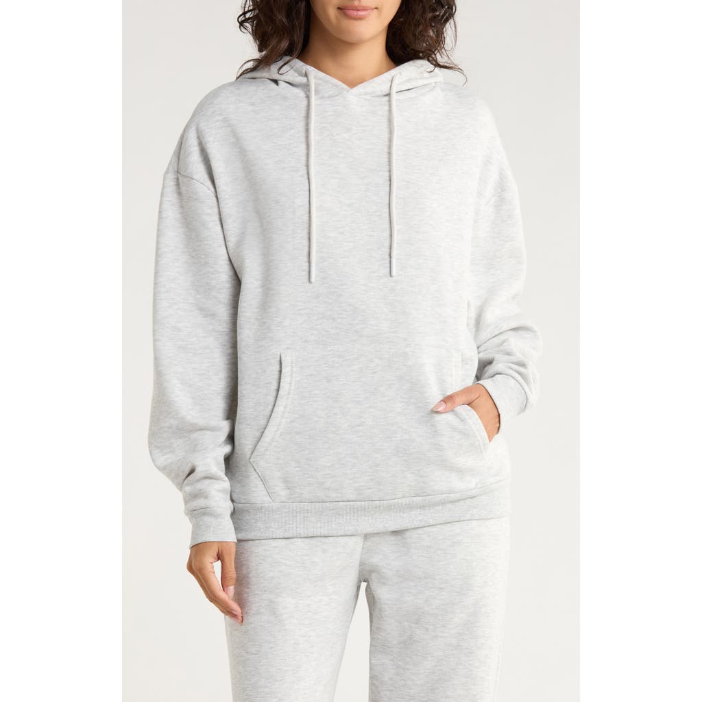 X By Gottex Fleece Hoodie In Gray