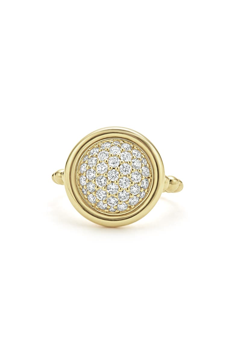 LAGOS Meridan Pavé Diamond Ring, Alternate, color, Gold