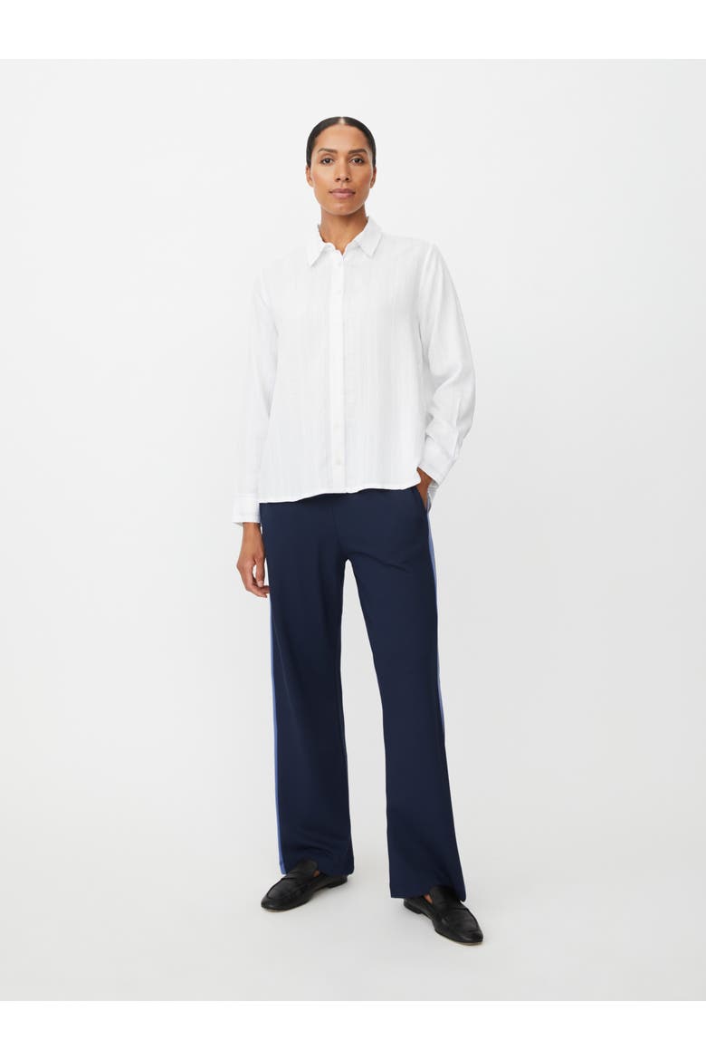Pryzona Side Stripe Trousers, Alternate, color, Navy Blazer