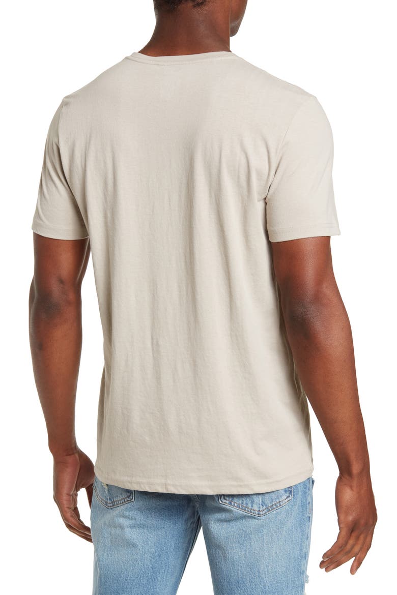 Short Sleeve Crewneck T-Shirt, Alternate, color, GREY OWL