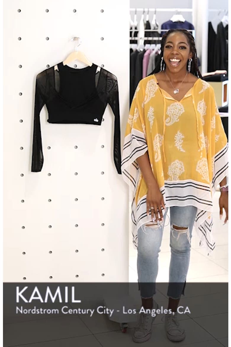Pivot Layered Look Crop Top video