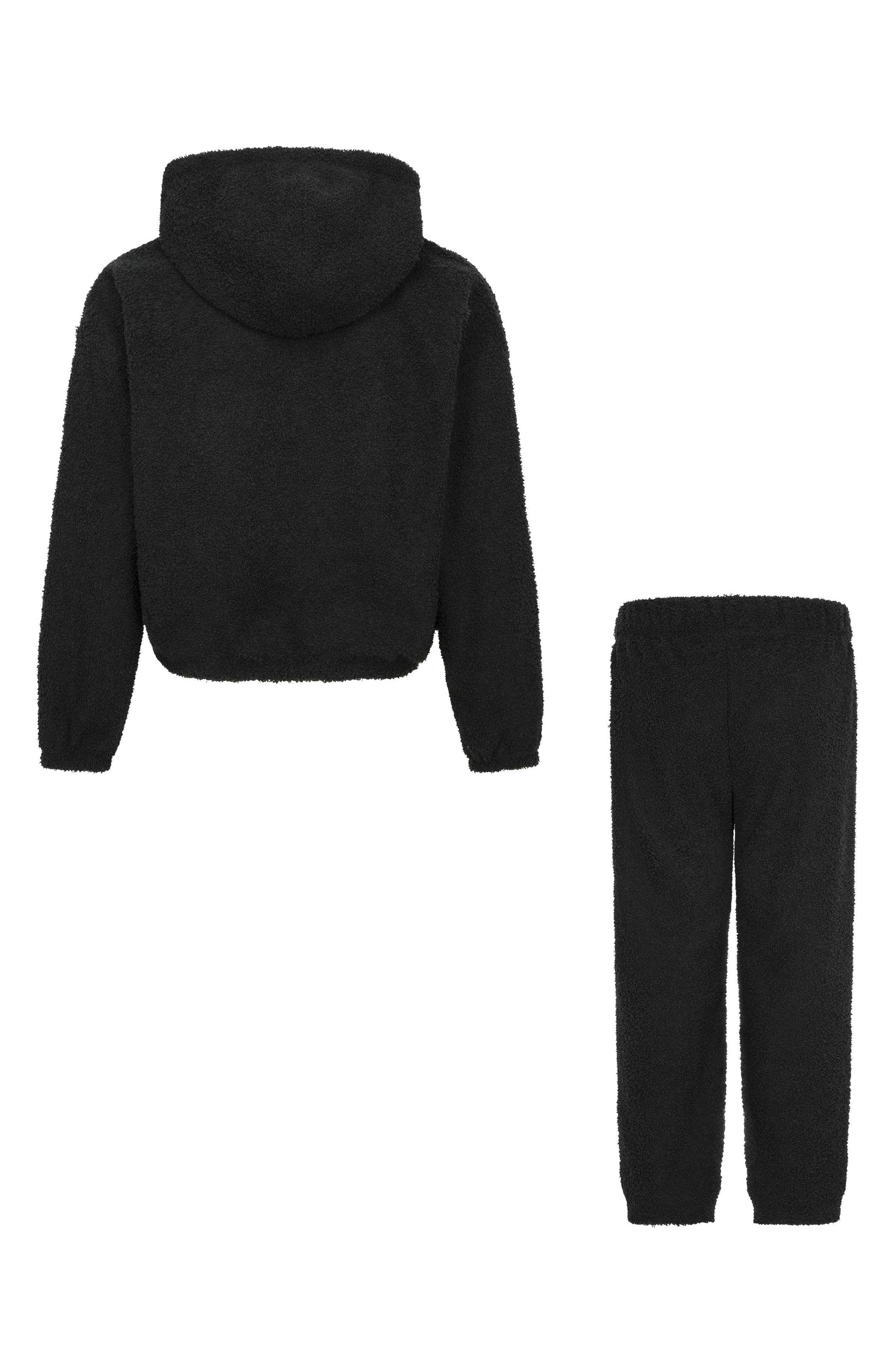 nike teddy fleece hoodie