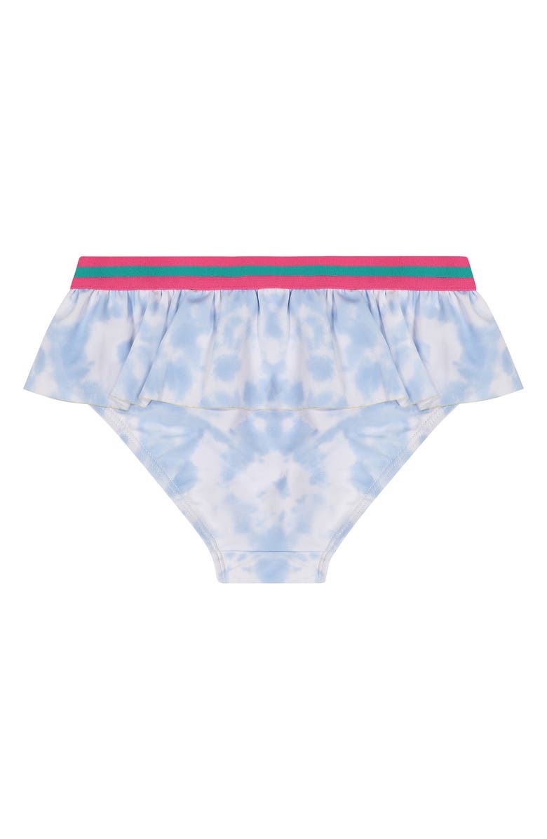 Andy & Evan Kids' Stripe Long Sleeve Two-Piece Rashguard Swimsuit, Alternate, color, 