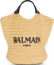 Balmain Mini Balmain crochet tote bag