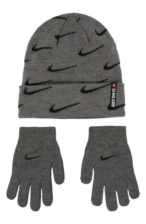 Swoosh Repeat Beanie (Big Kid)