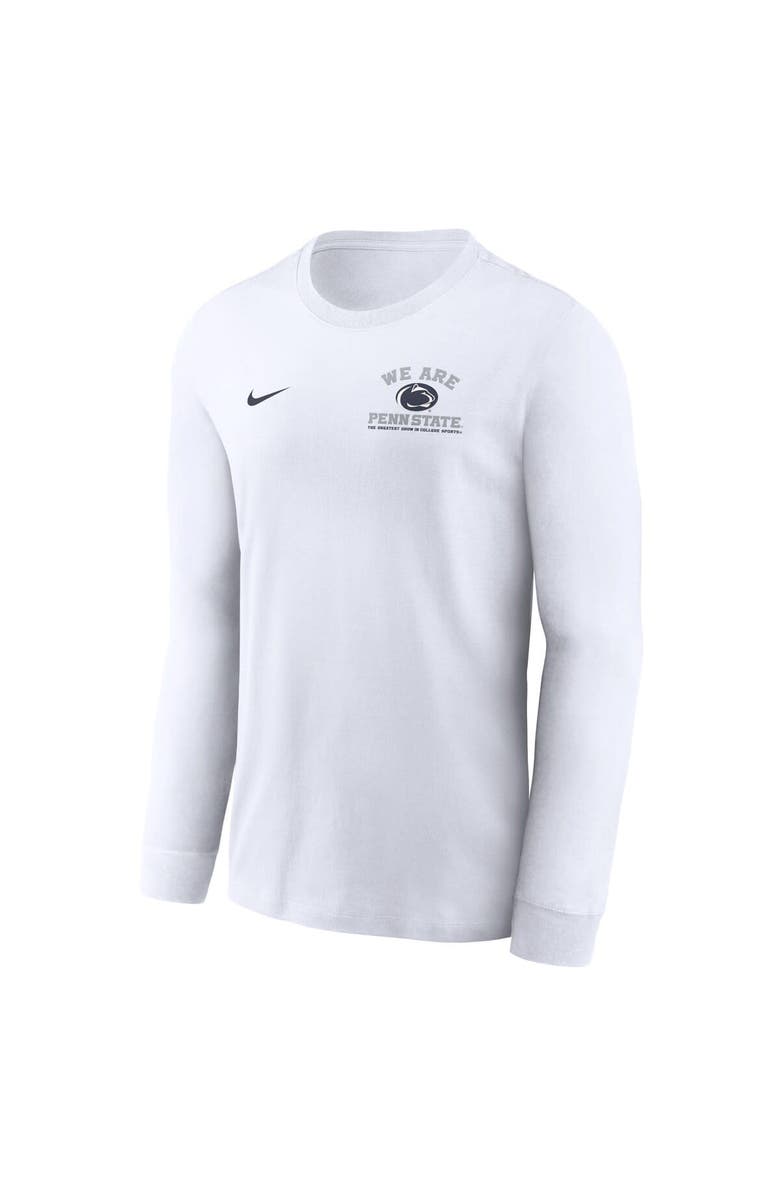 Nike Men's Nike White Penn State Nittany Lions 2024 White Out Long Sleeve T-Shirt, Alternate, color, 