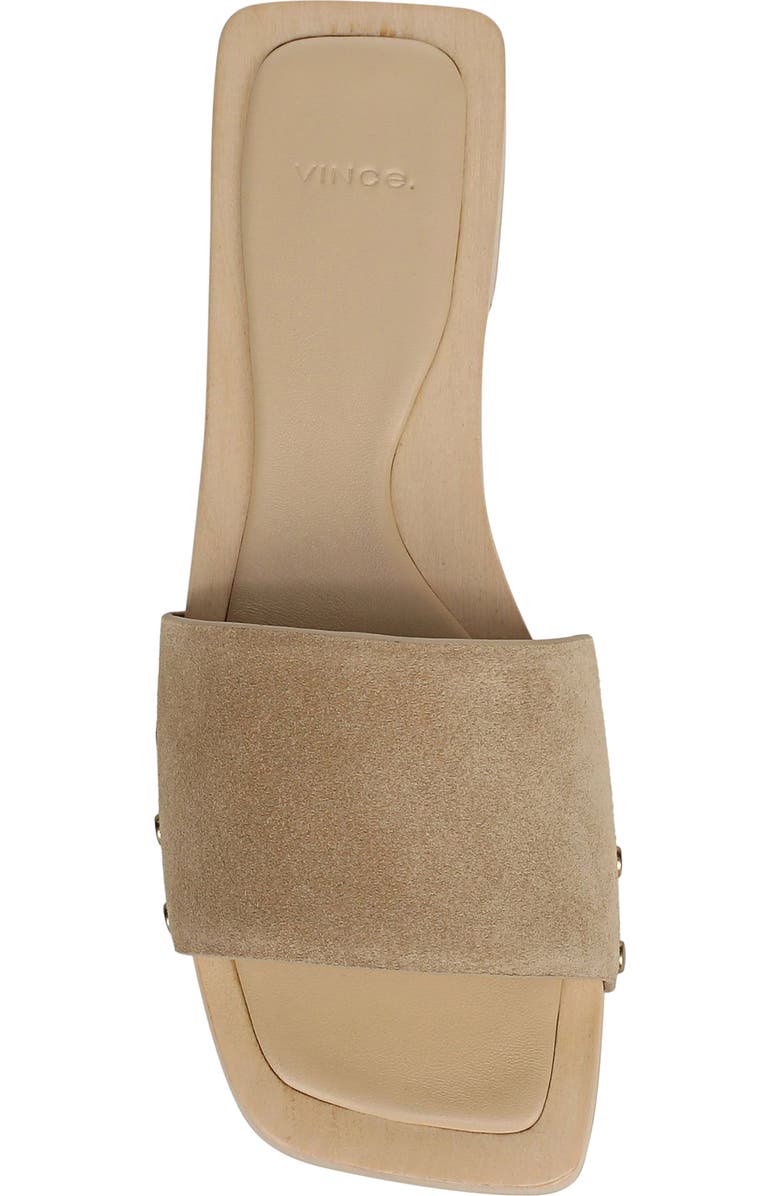 Vince Barbara Slide Sandal, Alternate, color, Wheat