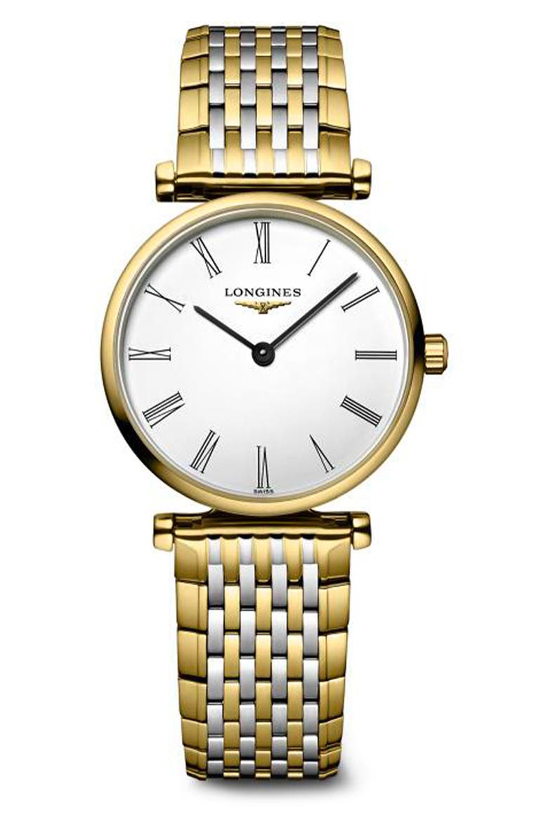 La Grande Classique Bracelet Watch, 24mm, Main, color, WHITE