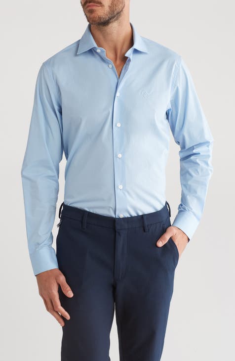 Comfort Fit Cotton Dress Shirt