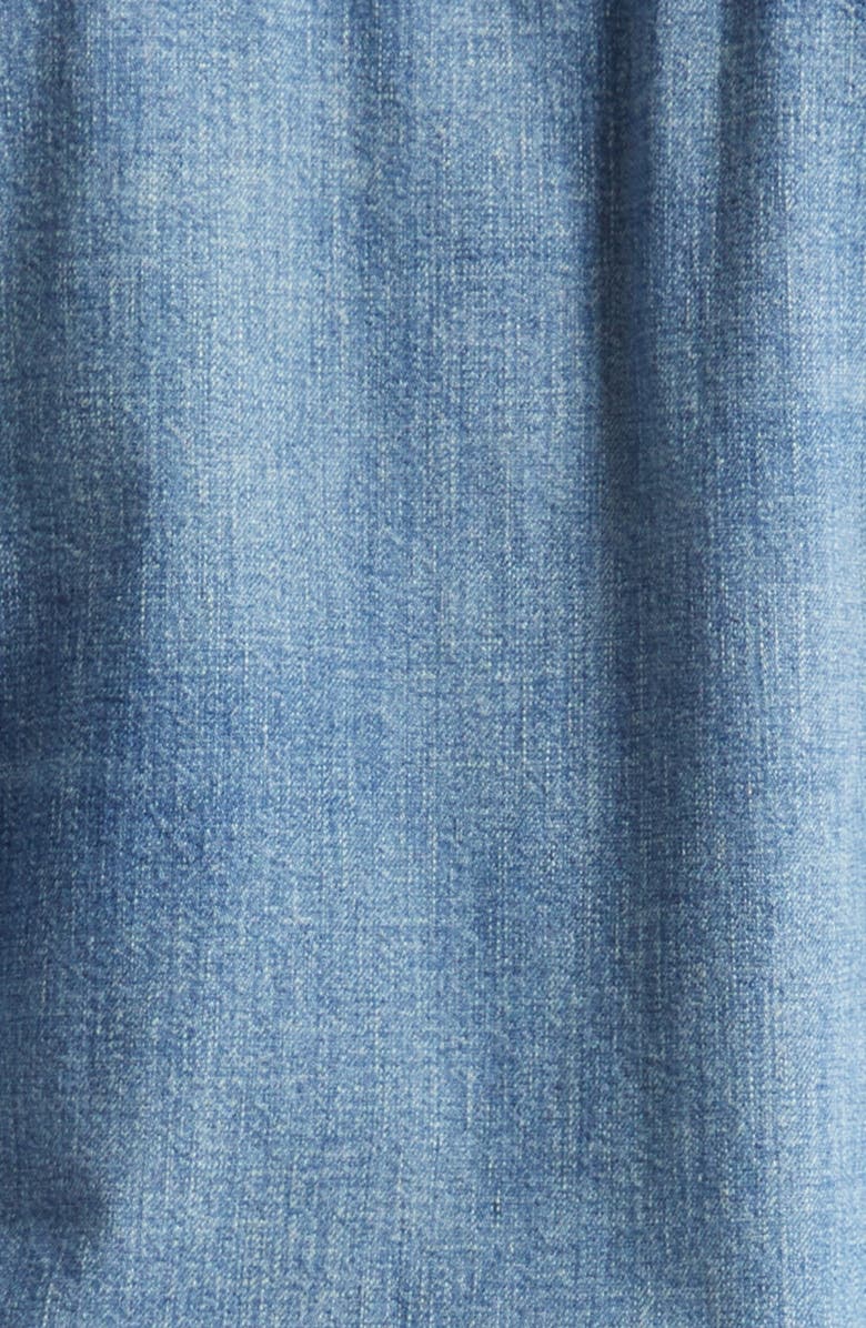 Double RL Studded Denim Snap-Up Shirt Jacket, Alternate, color, Dillon Wash