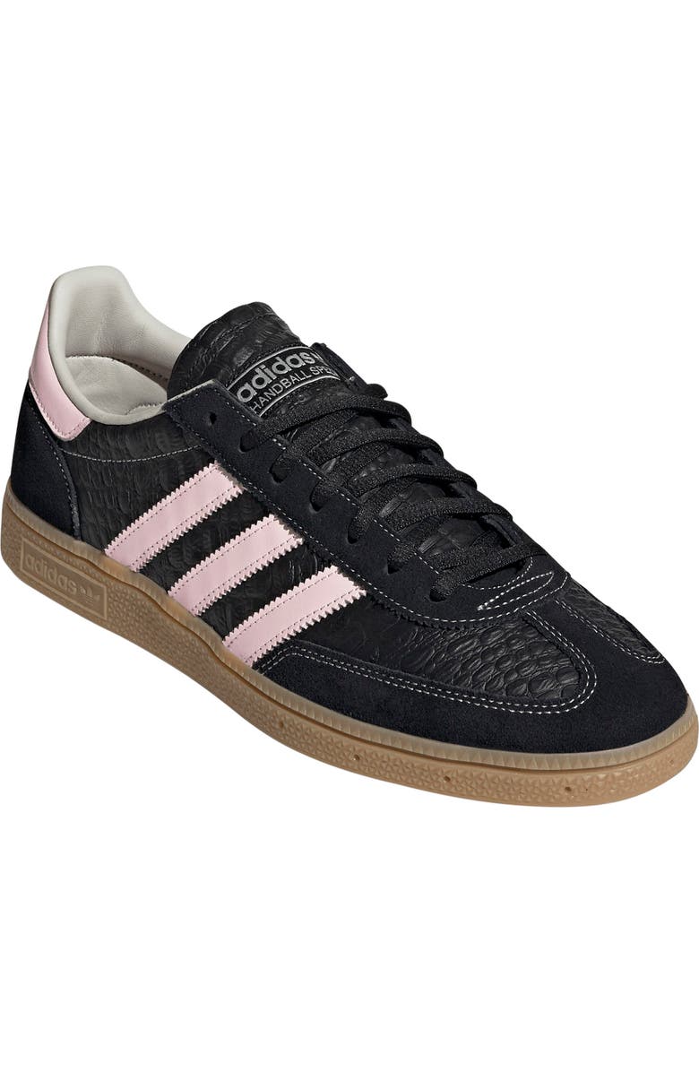 adidas Gender Inclusive Handball Spezial Sneaker, Main, color, Core Black/ Wonder Quartz