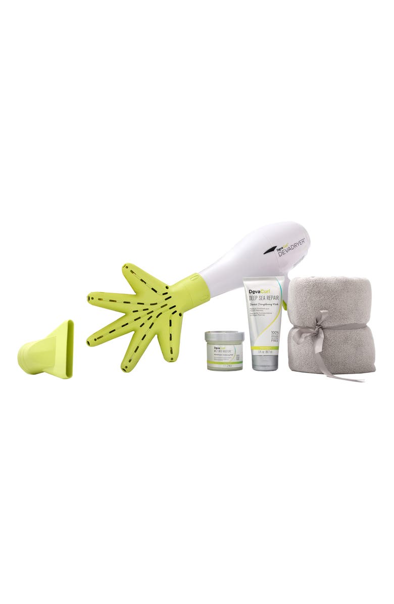 DevaCurl DevaDryer<sup>™</sup> & DevaFuser<sup>™</sup> Hair Dryer Set, Main, color, 