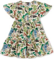 Tea Collection Tiered Woven Dress