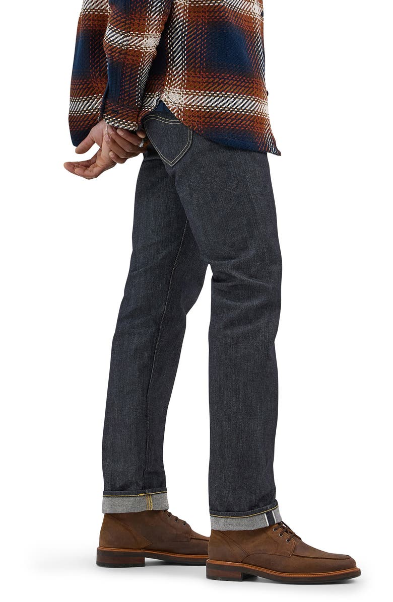 Lee 101 Regular Fit Straight Leg Cowboy Jeans, Alternate, color, Dry Indigo