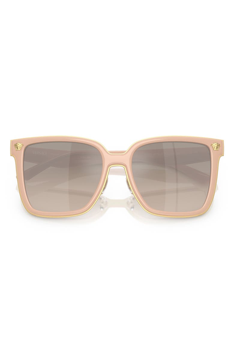Versace 58mm Butterfly Sunglasses, Alternate, color, Blush