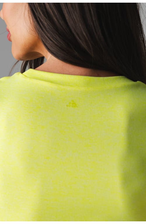 Vitality Energy Crew Tee In Yellow