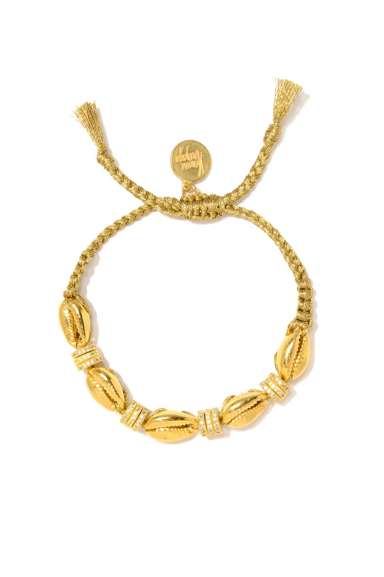 Shimmering Shells Bracelet, Main, color, Gold