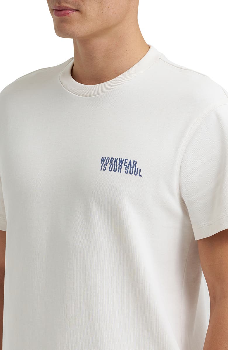 Lee Crewneck Graphic T-Shirt, Alternate, color, Ecru