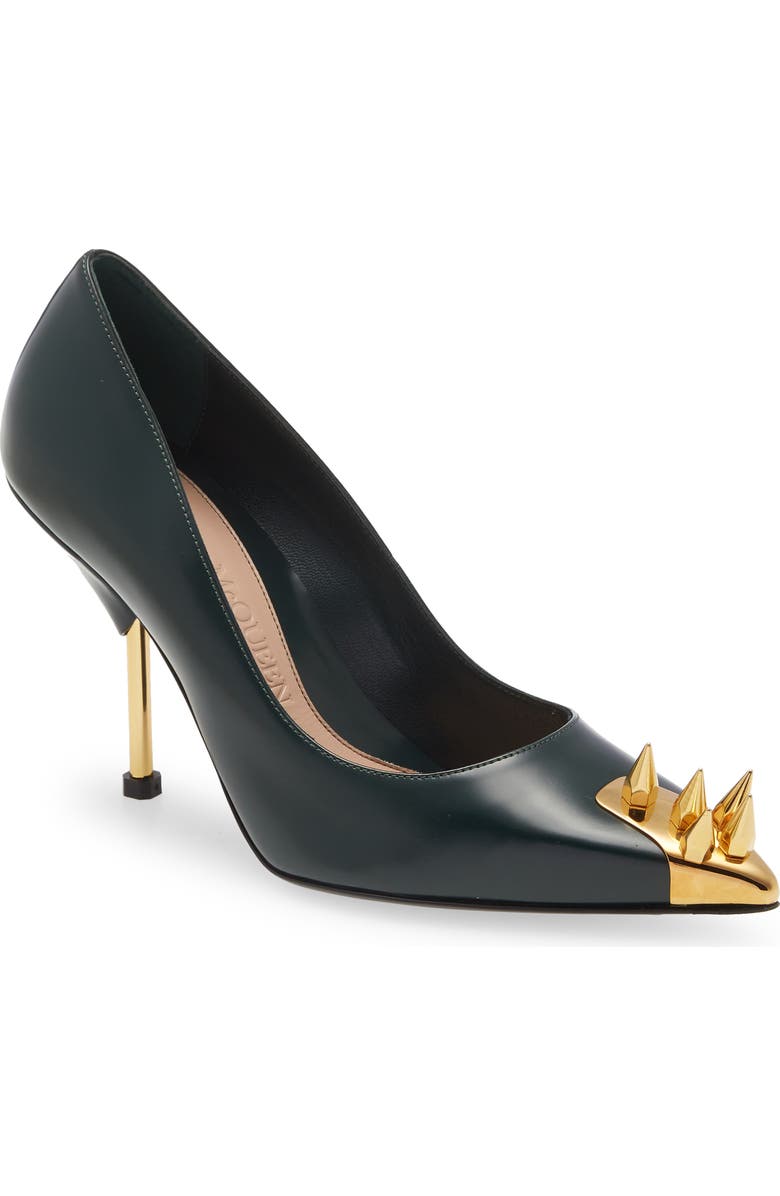 McQueen Alexander McQueen Punk Stud Pump, Main, color,