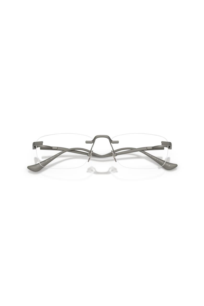 54mm Rectangle optical glasses, Alternate, color, Grey