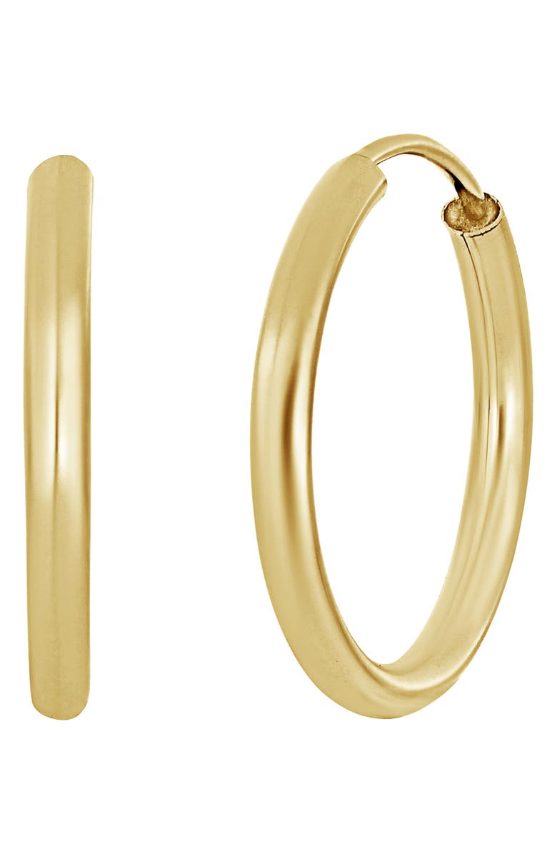 Bony Levy 14K Gold Infinity Hoop Earrings, Main, color, 14K Yellow Gold