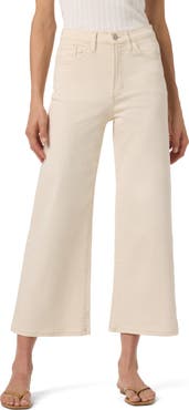 Joe's High Waist Ankle Wide Leg Jeans