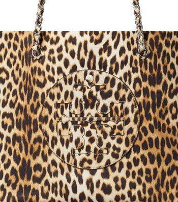 【特価!関税込】Tory Burch Ella Leopard-print Canvas Tote Tory Burch Ella Leopard Print Tote | Nordstrom