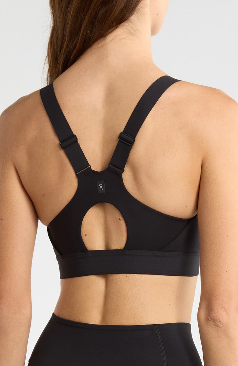 On Performance Sports Bra, Alternate, color, Black