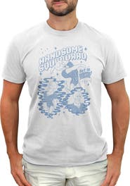 SpongeBob SquarePants Men's SpongeBob SquarePants Handsome Squidward Graphic T-Shirt