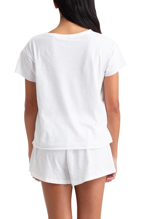 PAPINELLE PAPINELLE BOXY ORGANIC COTTON SLEEP T-SHIRT
