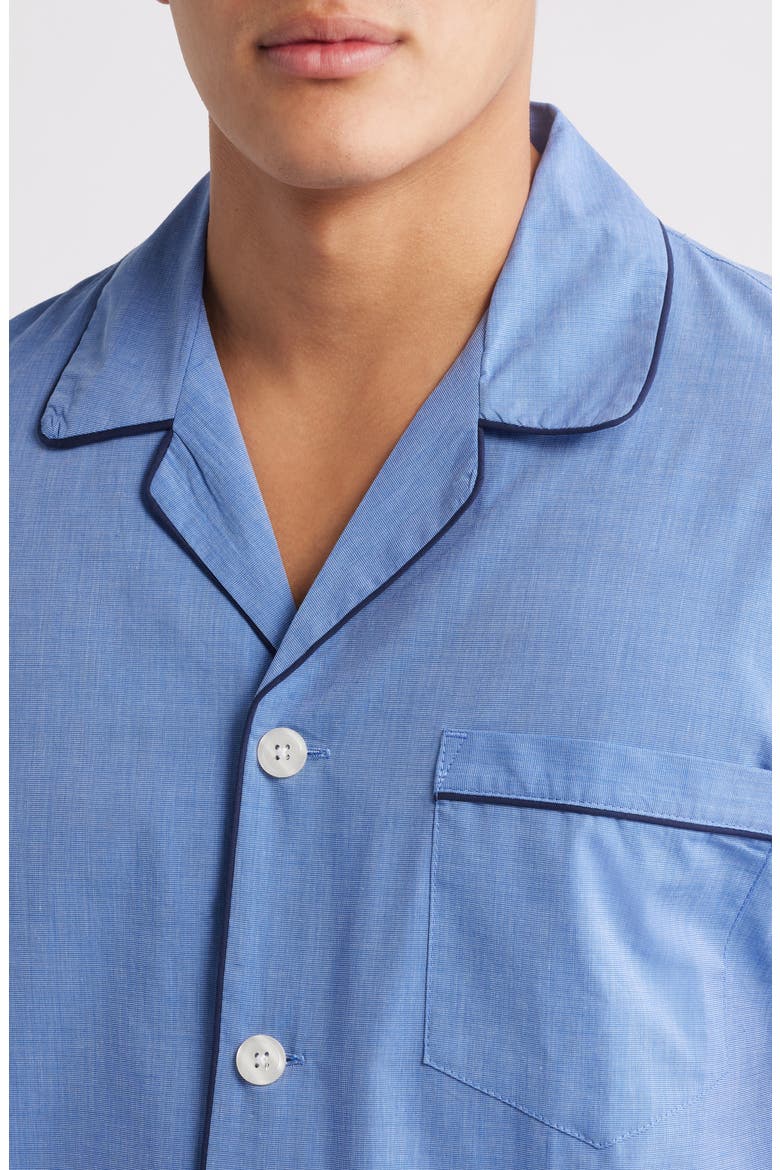 Cotton Pajamas, Alternate, color, BLUE
