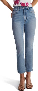 Favorite Daughter The Valentina High Waist Crop Cigarette Jeans