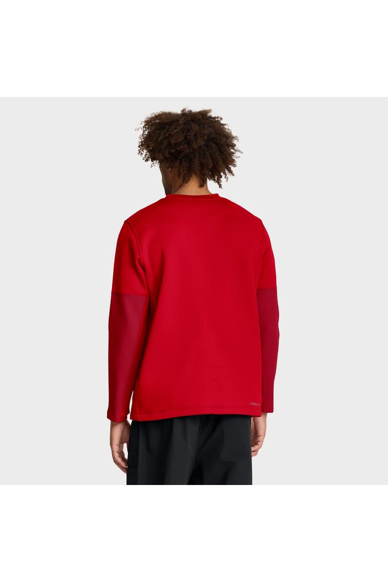 Men's Nike Scarlet Ohio State Buckeyes 2025 Sideline Coach Performance Long Sleeve T-Shirt, Alternate, color, Scarlet