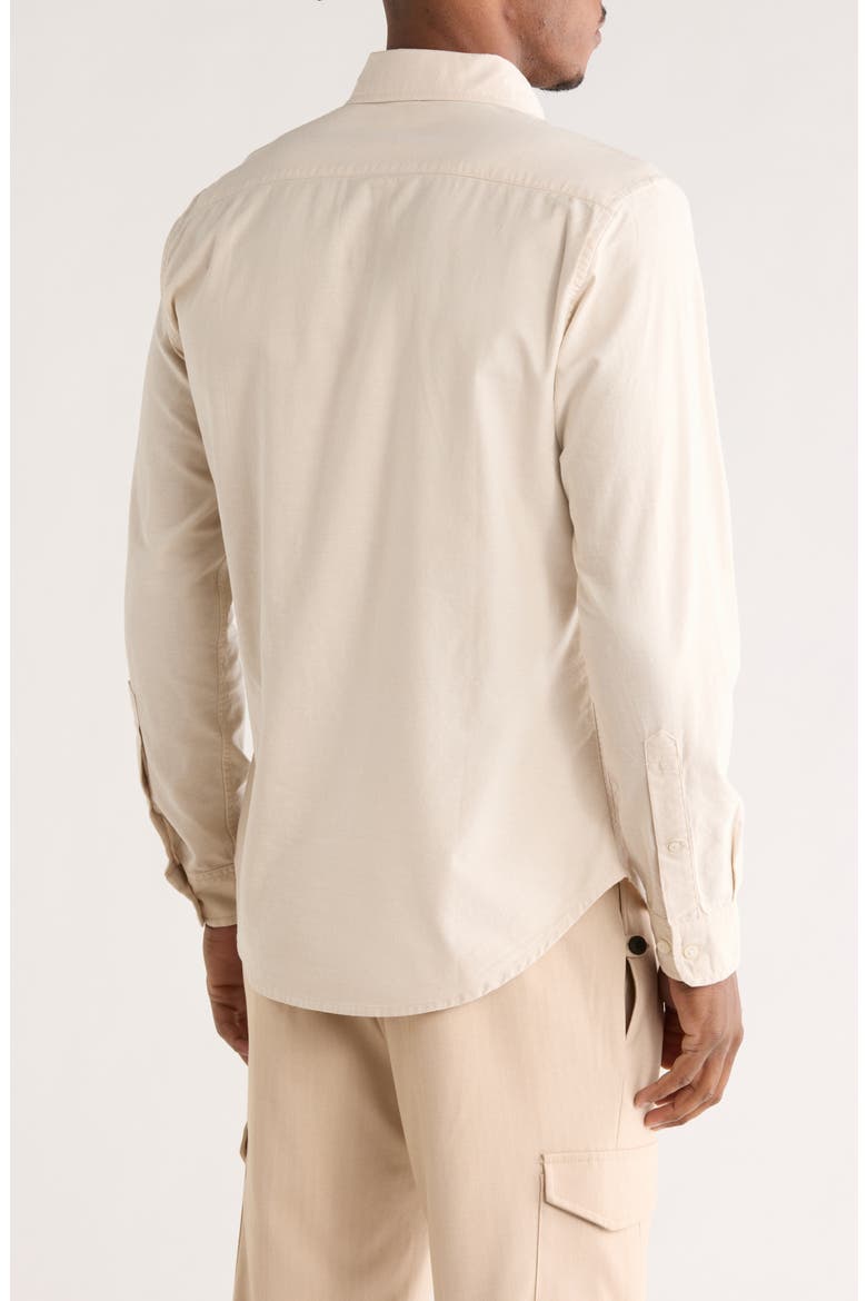 Everyday Oxford Shirt, Alternate, color, BEIGE SAND