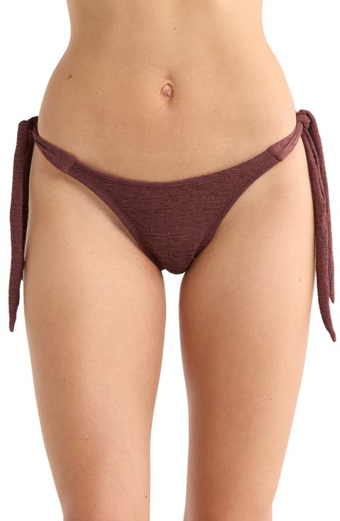 Romi Side Tie Swim Bottoms