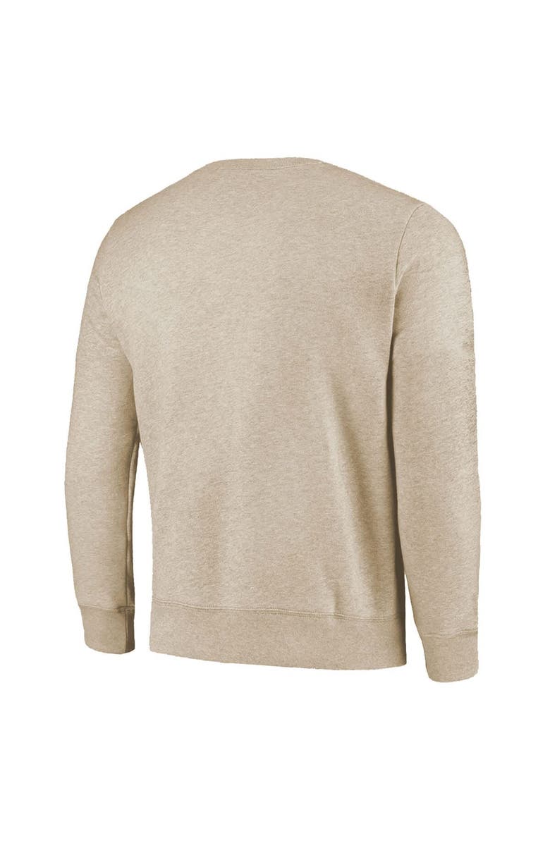 Majestic Threads Men's Majestic Threads Cream Kansas City Chiefs Super Bowl LIX Oversized Fleece Sweatshirt, Alternate, color,