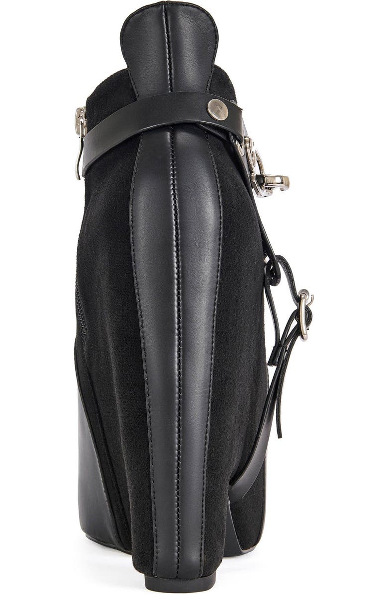 AZALEA WANG Abyss Block Bootie, Alternate, color, Black