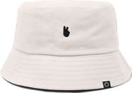 Dalix Womens Lil Peace Sign Cotton Bucket Hat