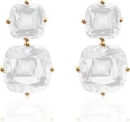 GOSHWARA Gossip Double Drop Earrings