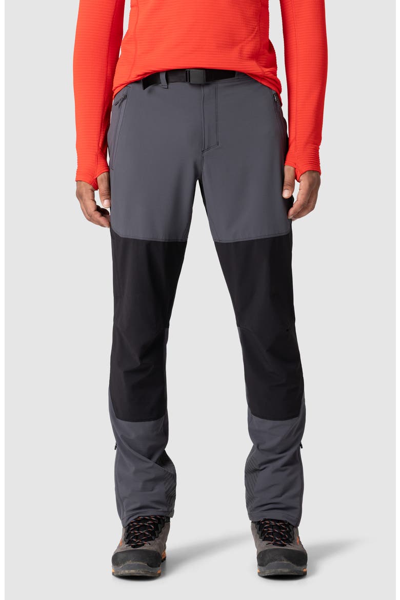 Cirque Lite Water Resistant Alpine Climbing Pants, Main, color, STORM/ BLACK