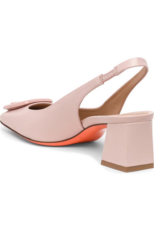 SANTONI MID-HEEL SLINGBACK