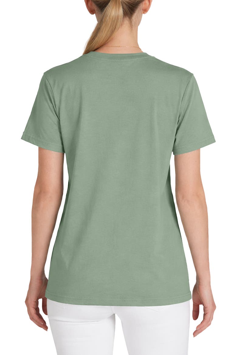 Sorcerer Frog Tee, Alternate, color, Sage