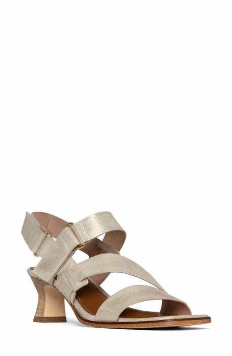 Donald Pliner Fisherman Kitten Heel Sandal