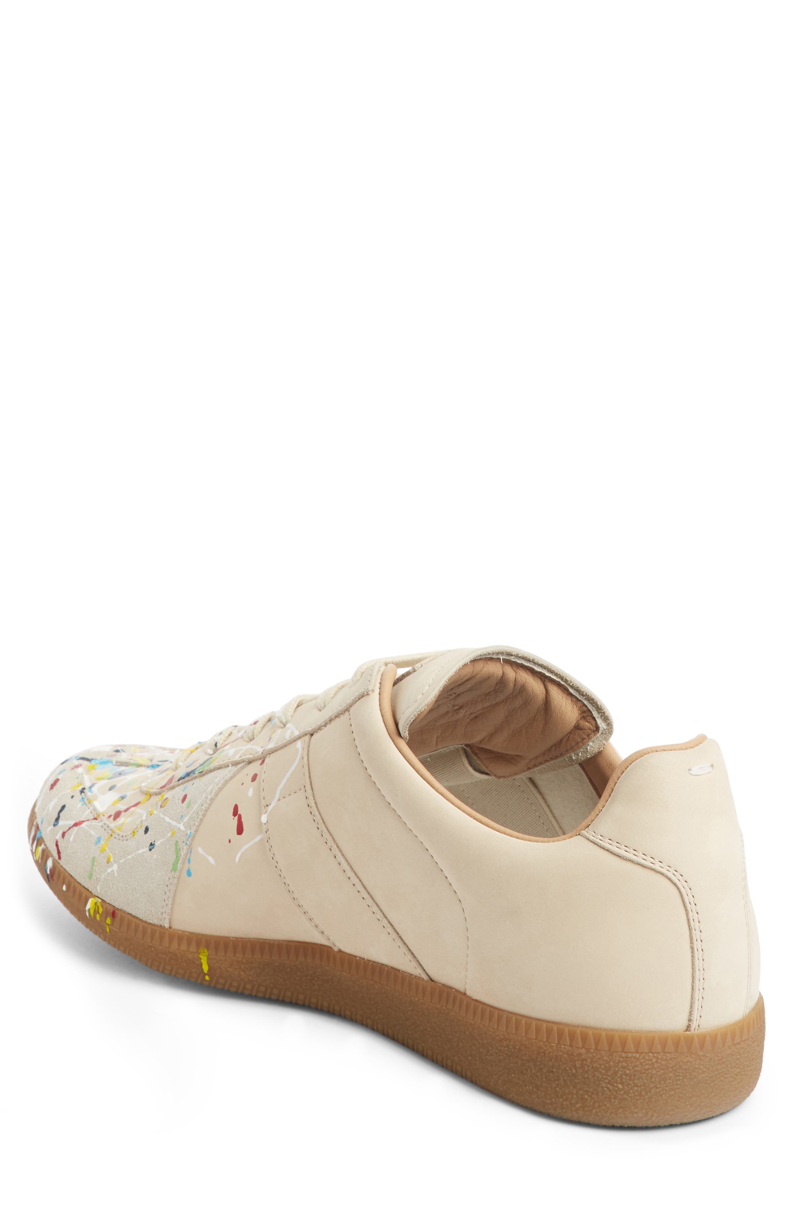 Мужские кроссовки Maison Margiela Replica Paint Splatter Sneaker — фото 2