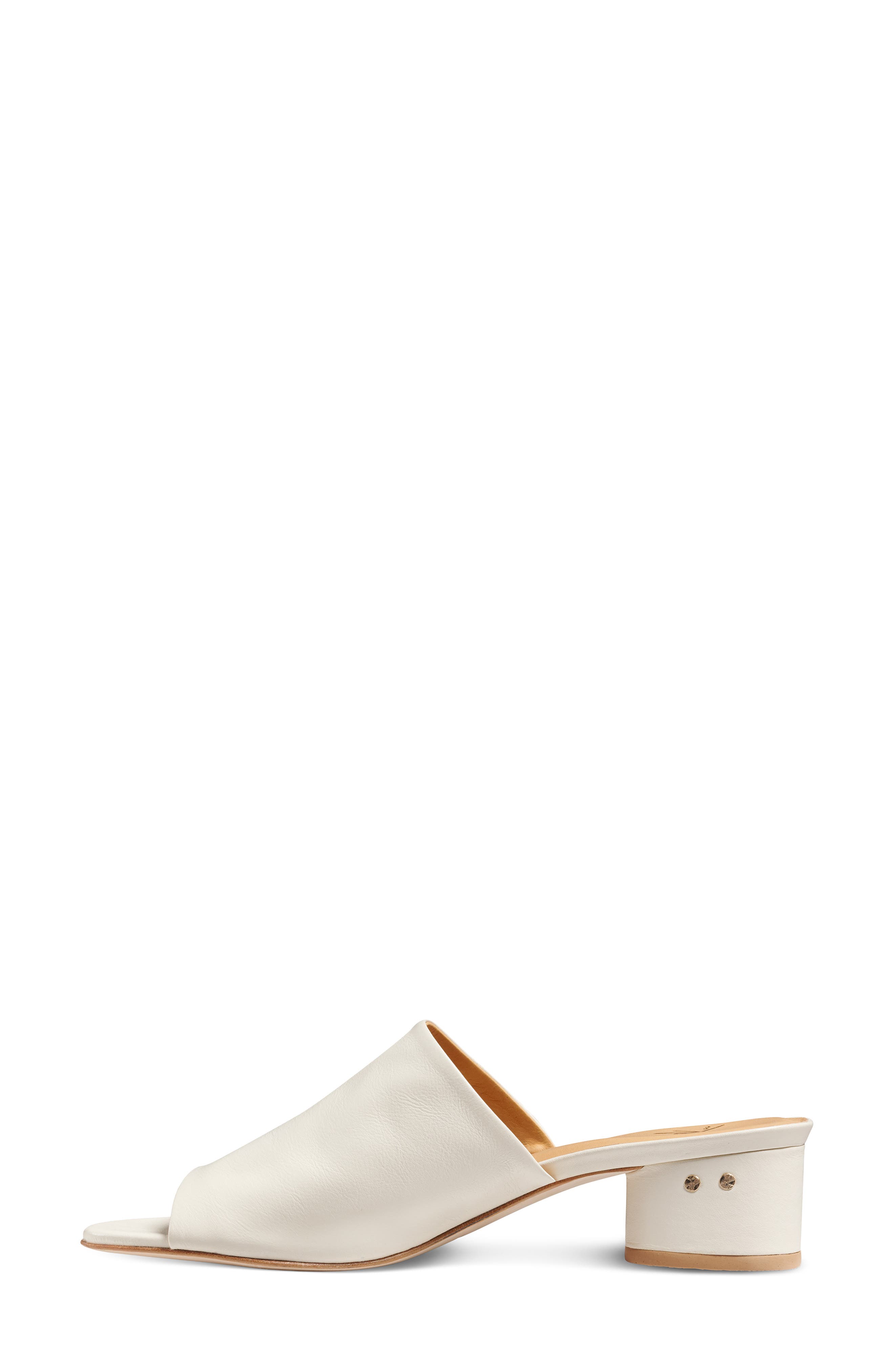 Stilt Slide Sandal, Alternate, color, VANILLA