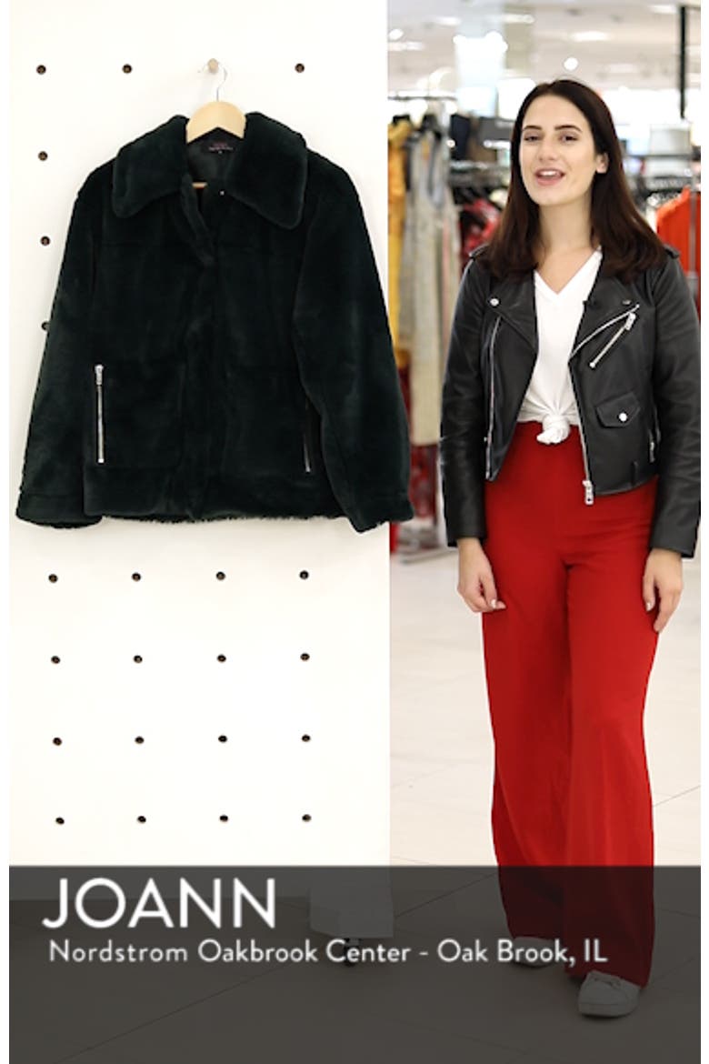 Salma Faux Fur Jacket video