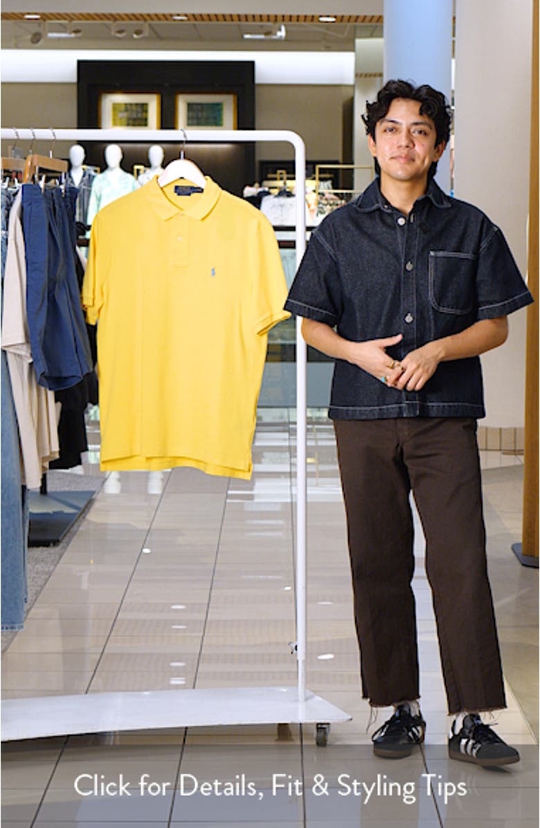 The Iconic Cotton Mesh Polo, sales video thumbnail