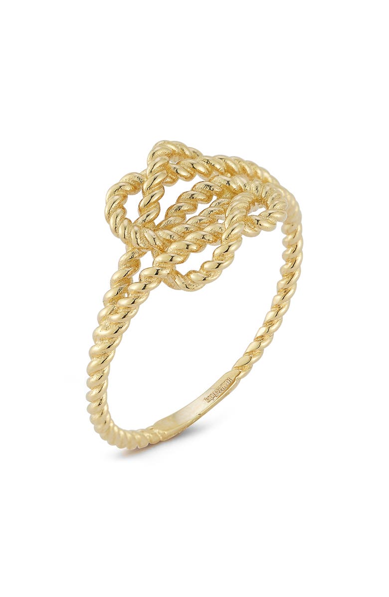 Ember Fine Jewelry 14K Gold Knot Ring, Alternate, color, 