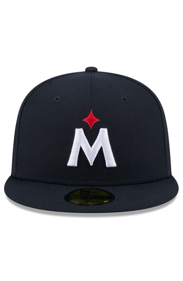 New Era Men's New Era  Navy Minnesota Twins 2025 Jackie Robinson Day 59FIFTY Fitted Hat, Alternate, color, 